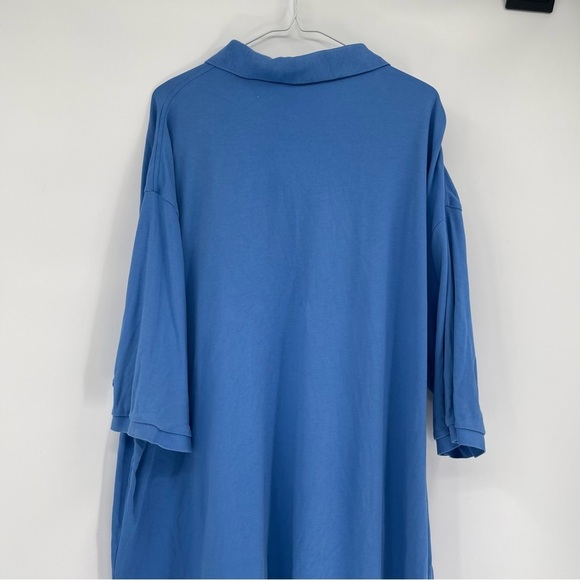 Polo Ralph Lauren Polo Shirt Mens Size 4XLT Blue Red Pony Classic Short Sleeves - Picture 8 of 9